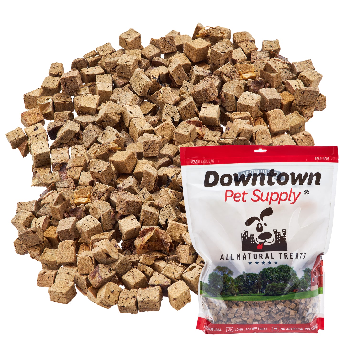 1/3" Freeze Dried Raw Dog Food - Multi-Pack and Flavor Options