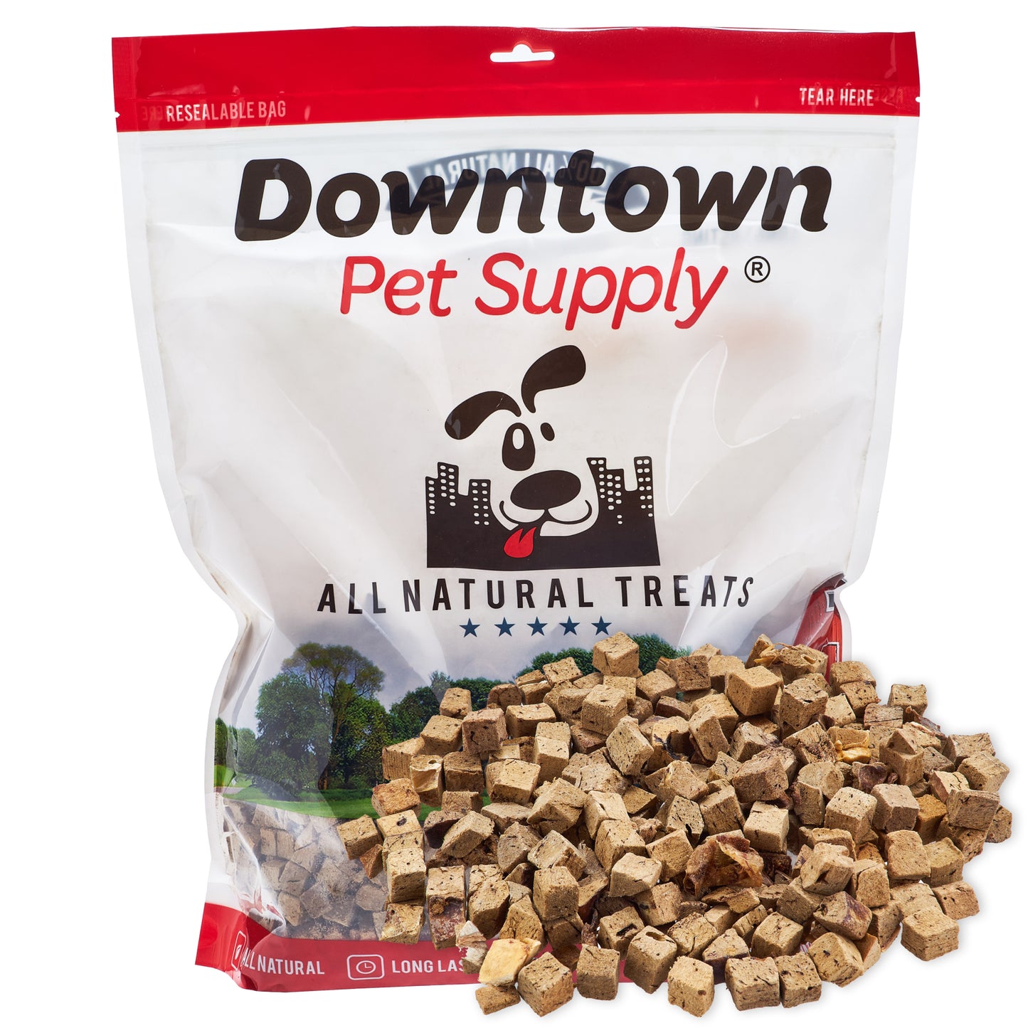1/3" Freeze Dried Raw Dog Food - Multi-Pack and Flavor Options