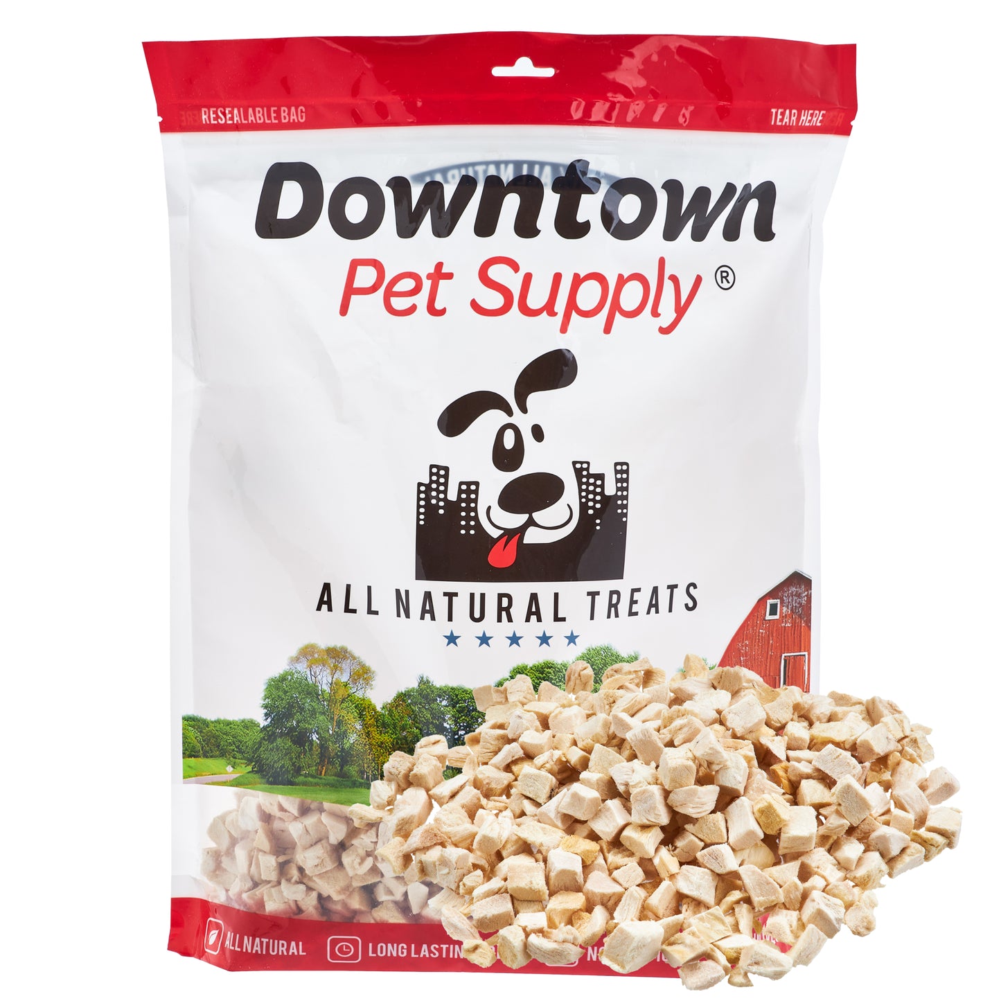 1/3" Freeze Dried Raw Dog Food - Multi-Pack and Flavor Options