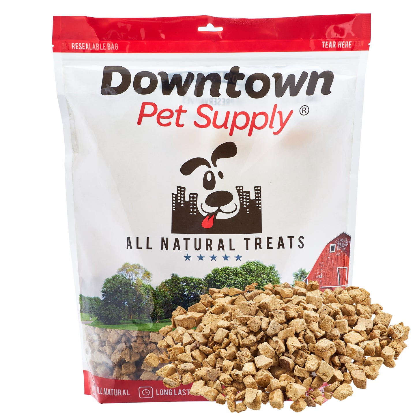 1/3" Freeze Dried Raw Dog Food - Multi-Pack and Flavor Options