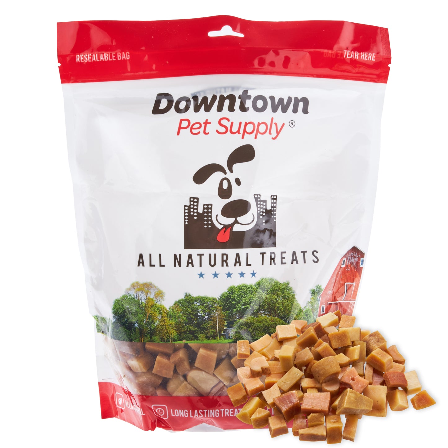 Yak Nugget Puffs - 100% Natural Dog Chew Treats - By Weight