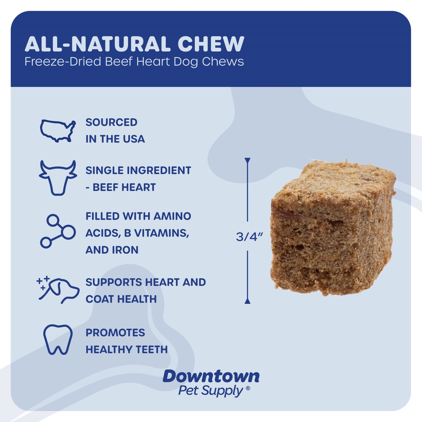 1/3" Freeze Dried Raw Dog Food - Multi-Pack and Flavor Options