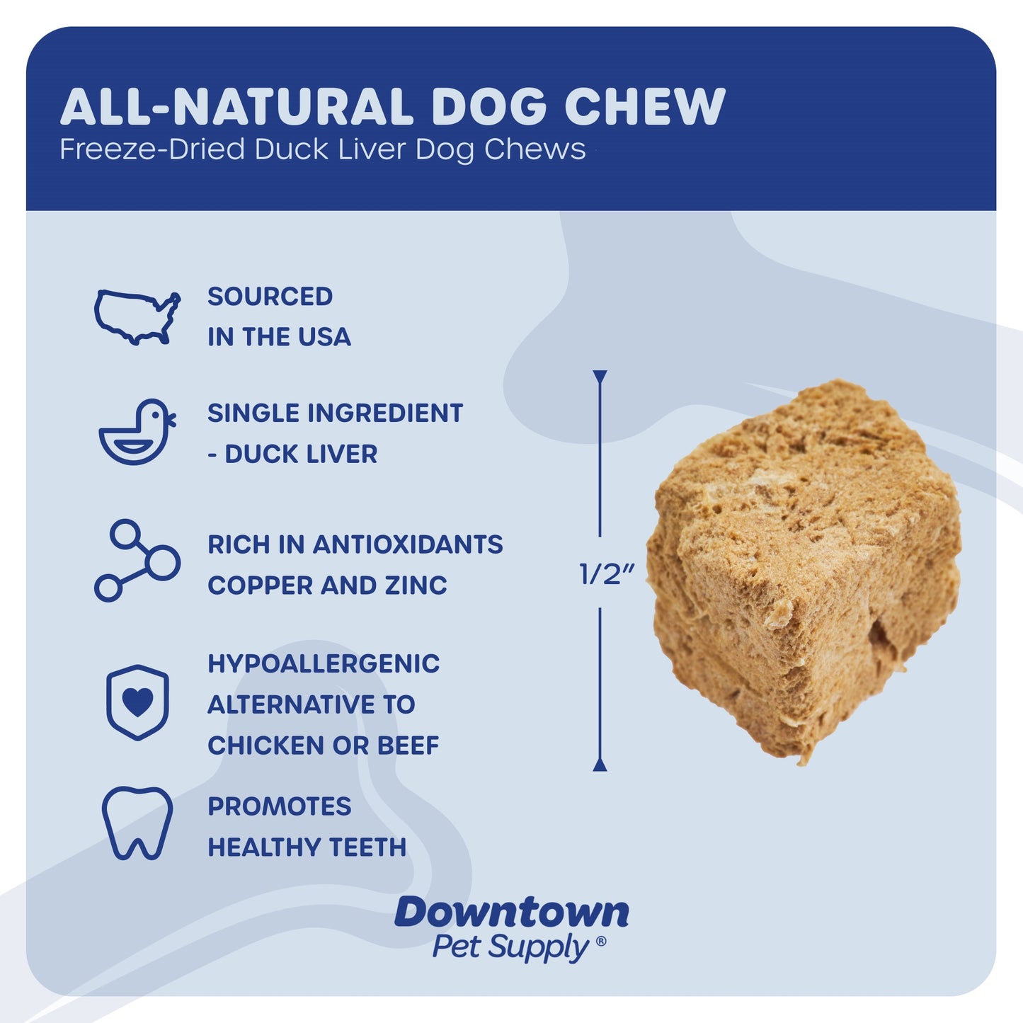 1/3" Freeze Dried Raw Dog Food - Multi-Pack and Flavor Options
