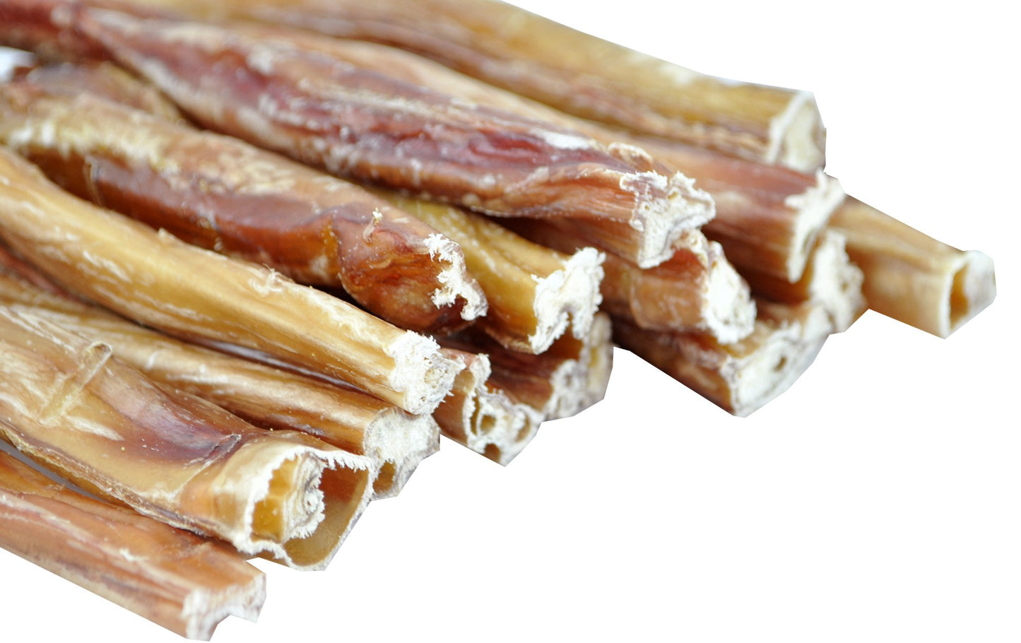 6 - 12 inch USA Low Odor Bully Sticks - 100% Natural Dog Chew Treats