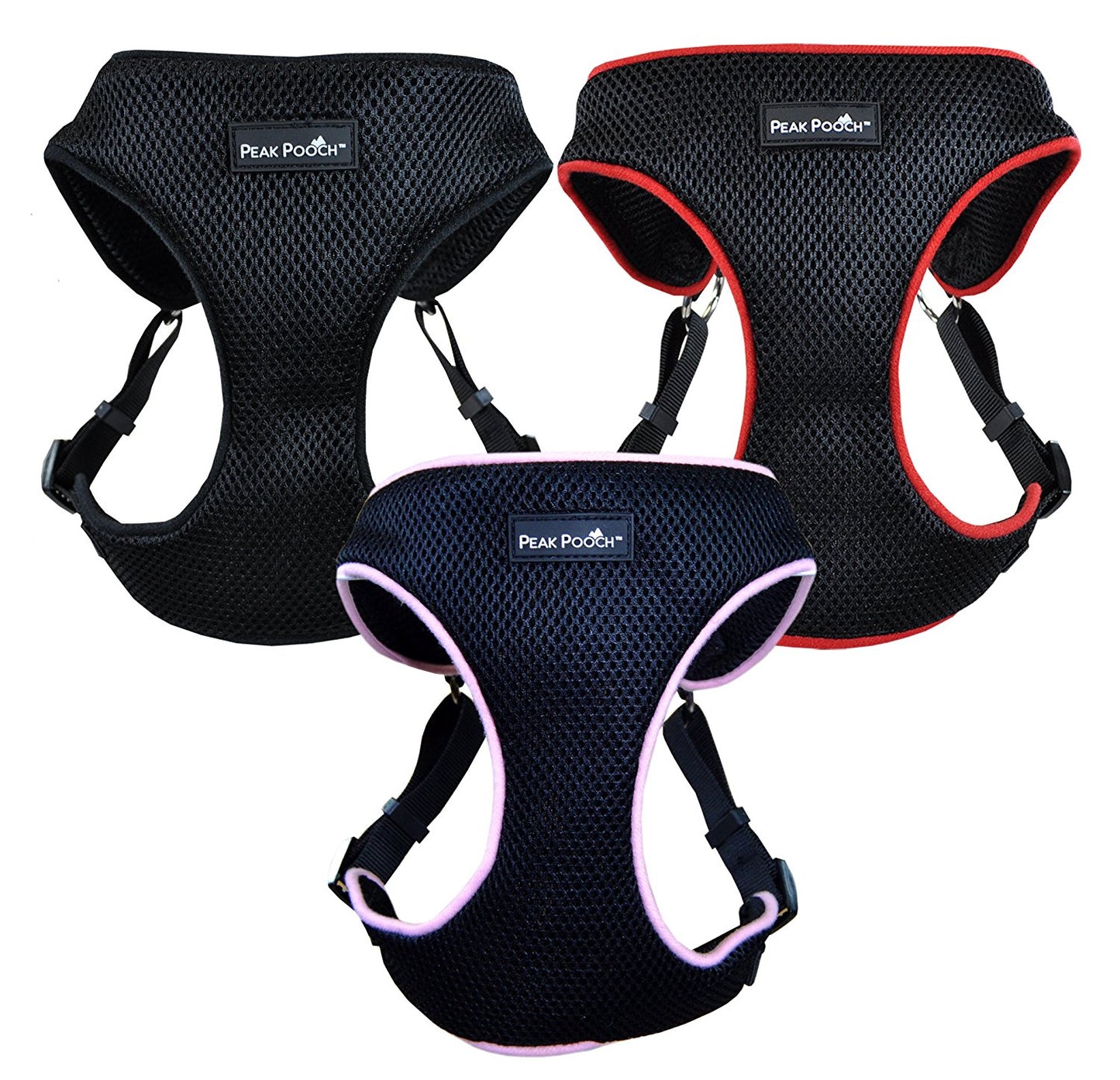No Pull Mesh Dog Harness for Walking - Multi-Size and Color Options