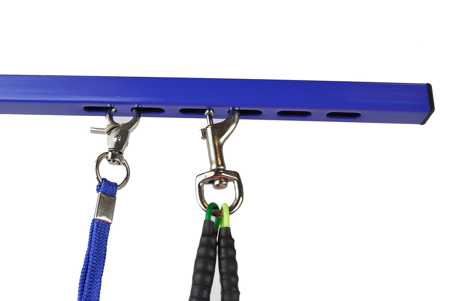 Foldable Pet Grooming Arm with Clamp, Dog Grooming loop and No Sit Haunch Holder - Innovative Portable Grooming Arms