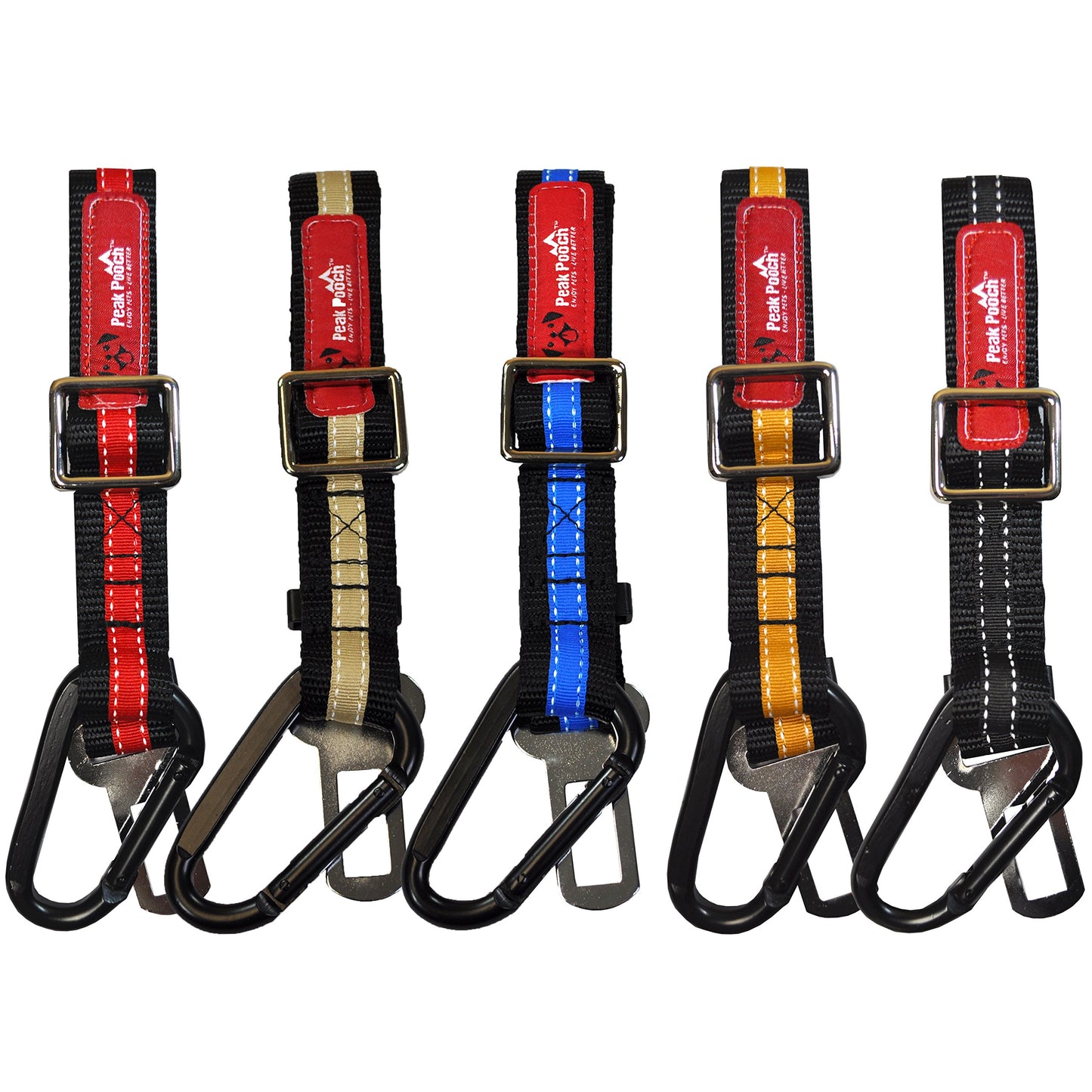 Heavy Duty Universal Dog Seatbelt, Adjustable Safety Restraint For Travel