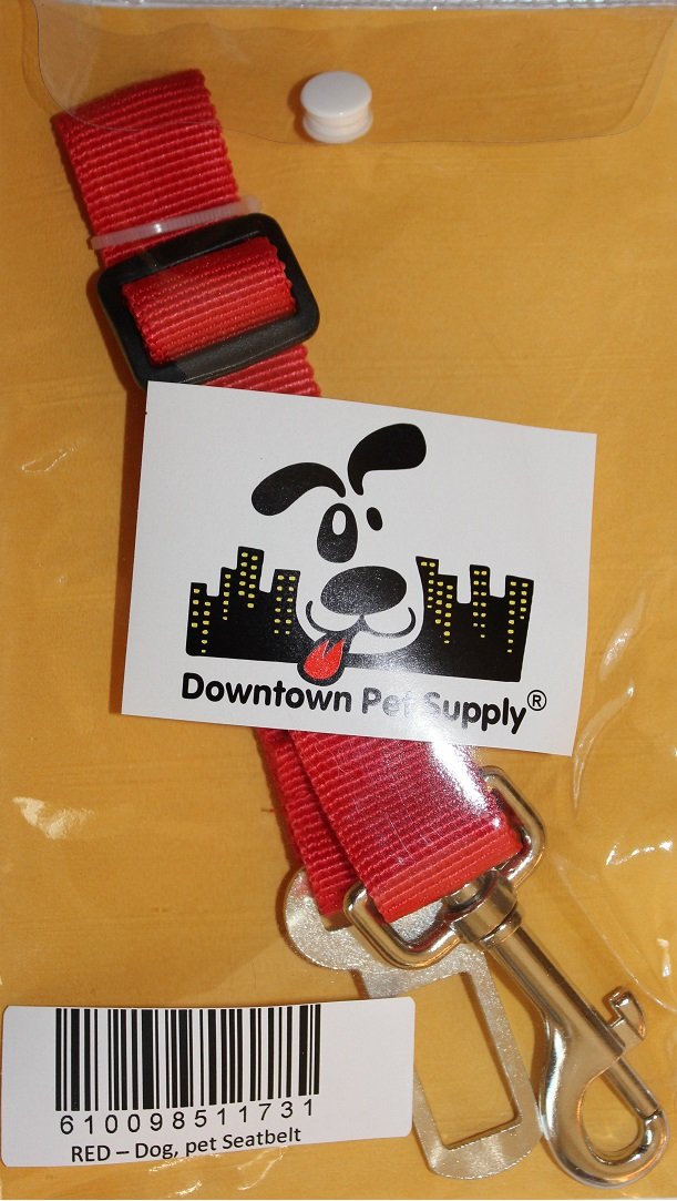 Universal Dog Seatbelt, Adjustable Safety Restraint For Travel