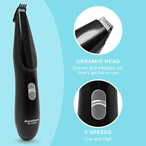 9MM Precision Fur Trimmer for Cats and Dogs - Low-Noise Clippers