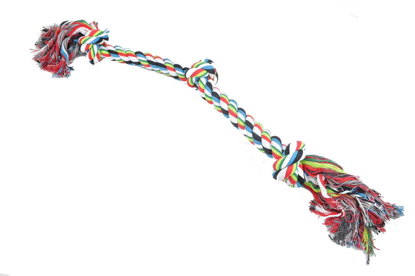 3' Dog Cotton Rope - Chew and Tug Toy for Aggressive Chewers