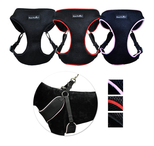 No Pull Mesh Dog Harness for Walking - Multi-Size and Color Options