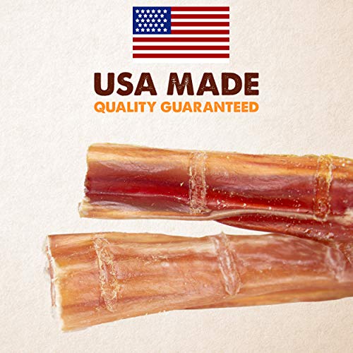 6 and 12 inch Junior Thin USA Bully Sticks for Dogs (Bulk Bags by Weight) Made in USA - Odorless All Natural Dog Dental Chew Treats, High in Protein, Great Alternative to Rawhides