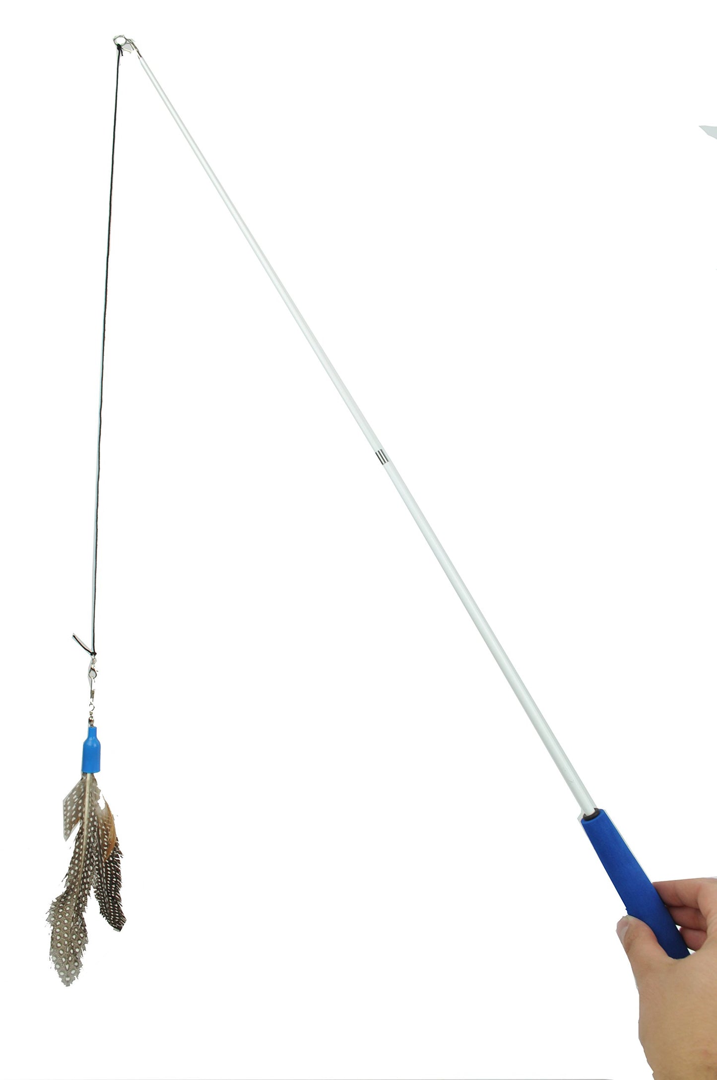 Replacement Feathers for Cat Toys - Feather Wand - Multi-Pack Options