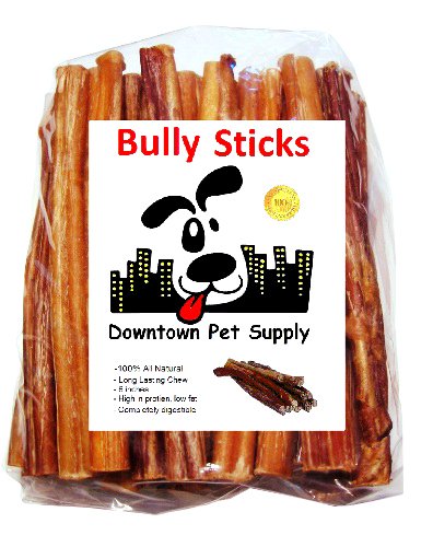 6" and 12" Beef Bully Sticks - 100% Natural Dog Chew Treat - By Weight