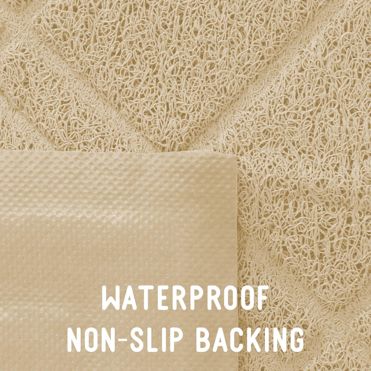 Non-Slip Padded Mesh Mat for Cat Litter - Multi-Size and Color