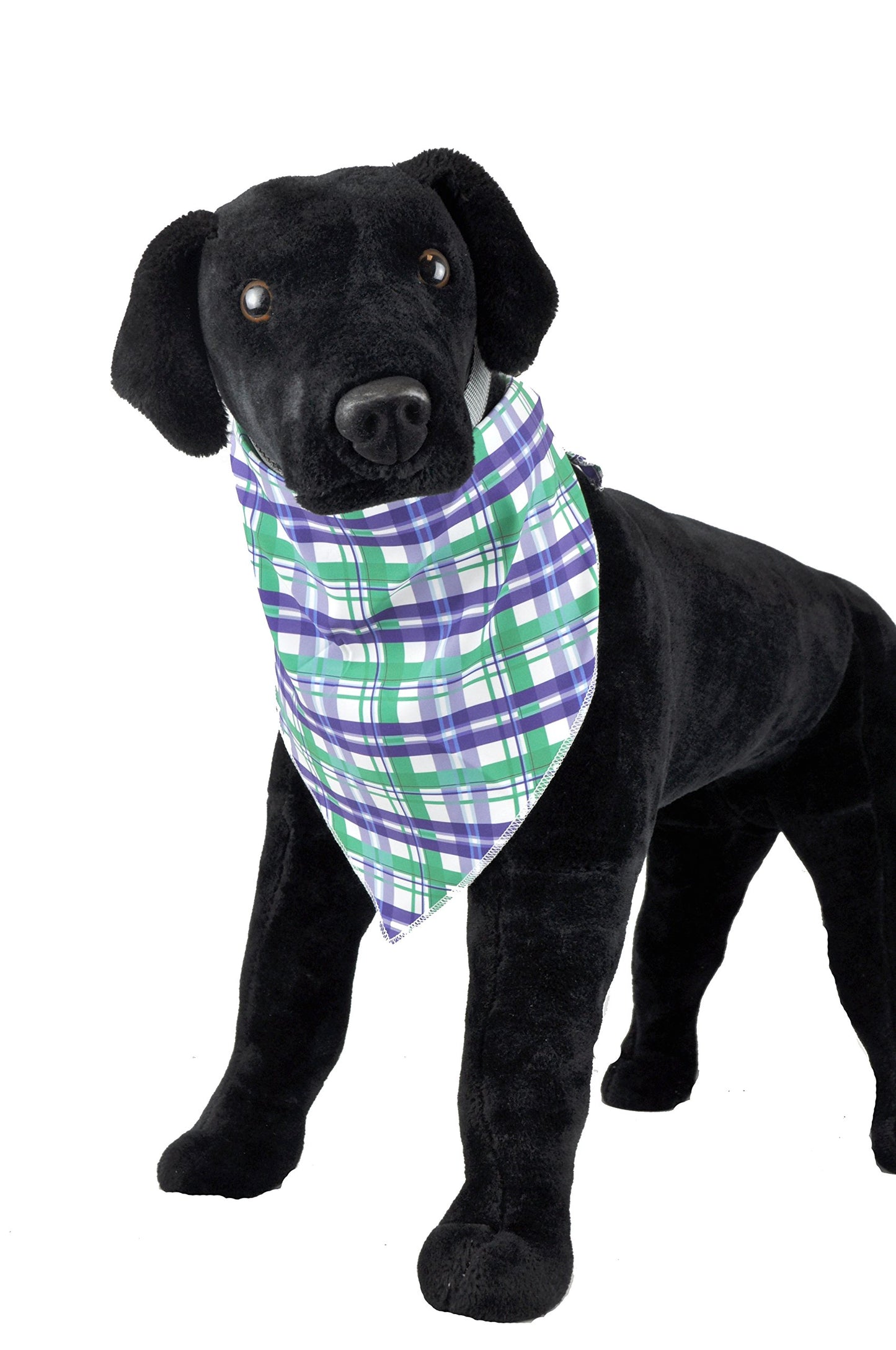 Downtown Pet Supply Premium Dog Pet Bandanas, Birthday, American Flag, Plad Scarfs for Dogs in Bulk Set - Great for Small and Large Pets