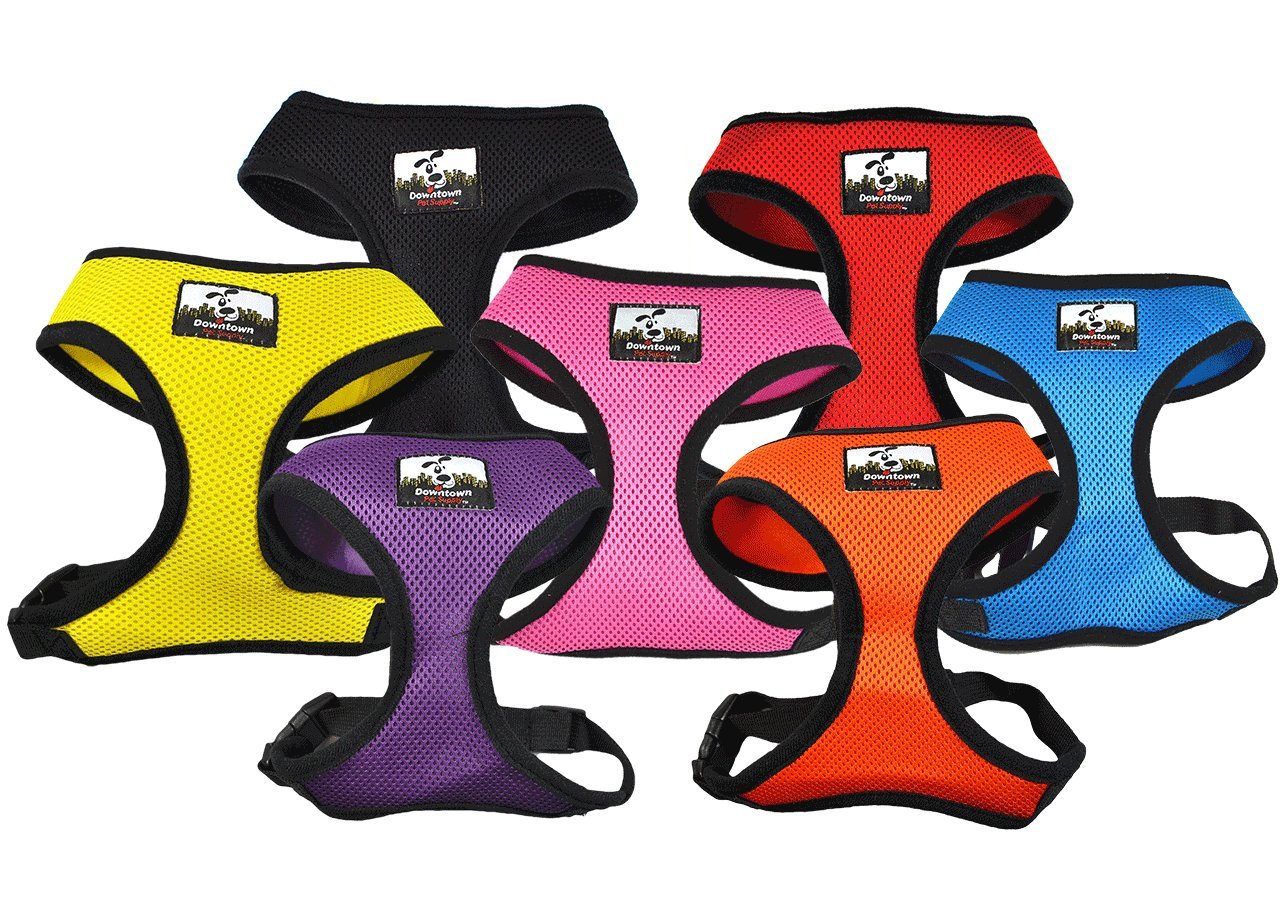 Stylish Small Dog Comfort Harness - Multi-Color and Size Options