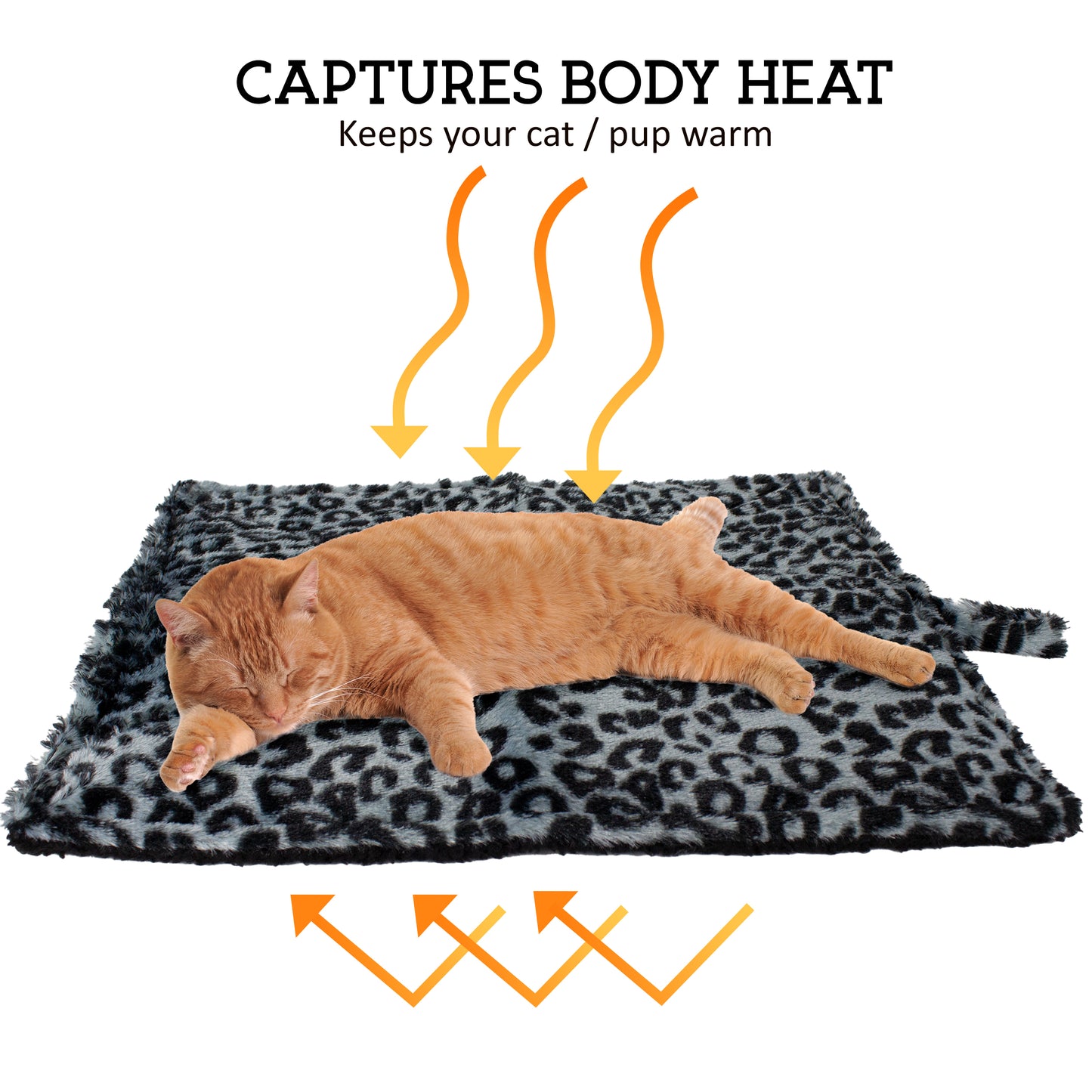 Thermal Bed Mat for Cats - Soothing Mylar Plush