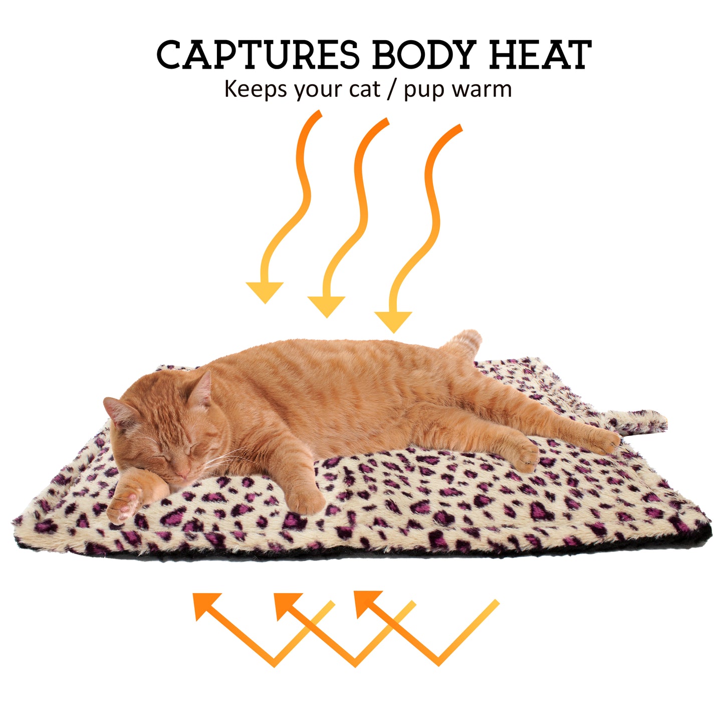 Thermal Bed Mat for Cats - Soothing Mylar Plush