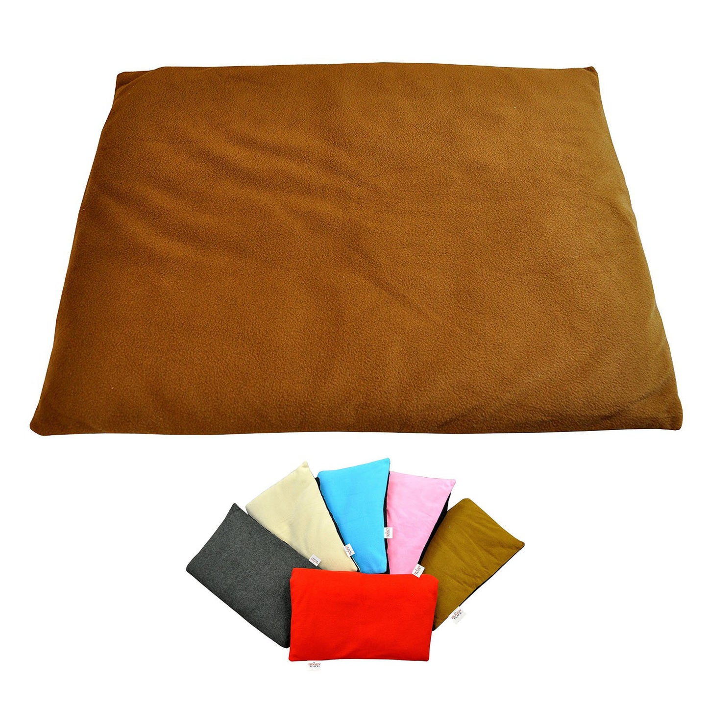 Dog Crate Mat - Comfort Fleece Pad Bed - Multi-Size and Color Options