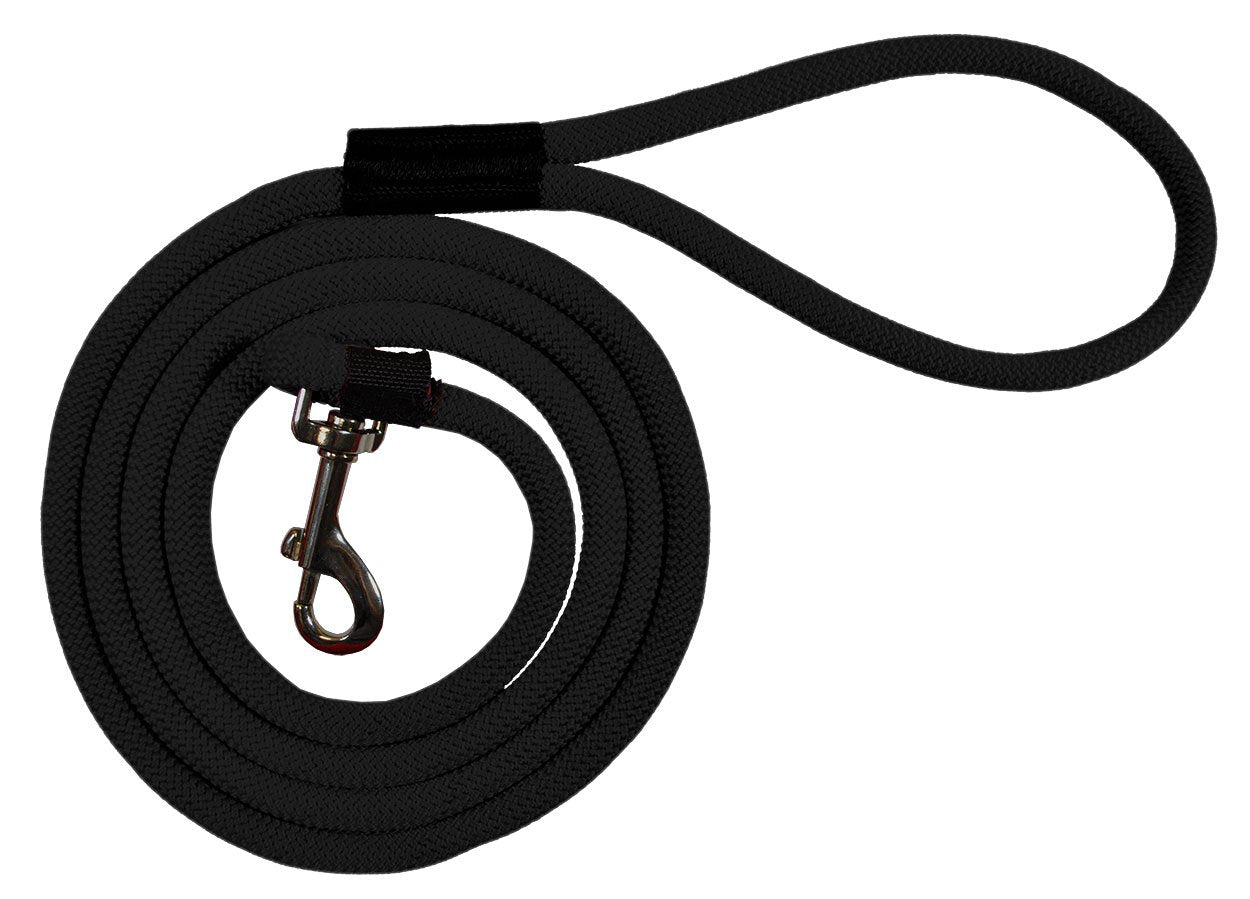 Durable 2' and 6' Long Dog Rope Leash - Multi-Color Options