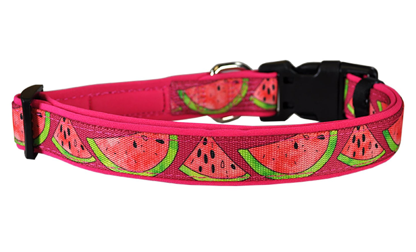 Adjustable Fruit Pattern Dog Collar - Multi-Size and Color Options