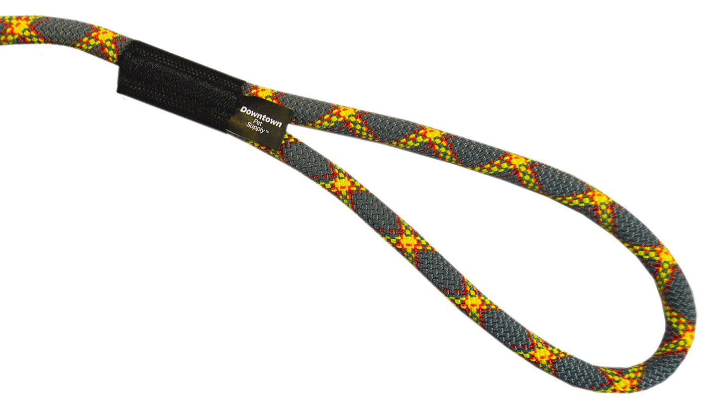 Durable 3' and 6' Long Dog Rope Leash - Multi-Color Options
