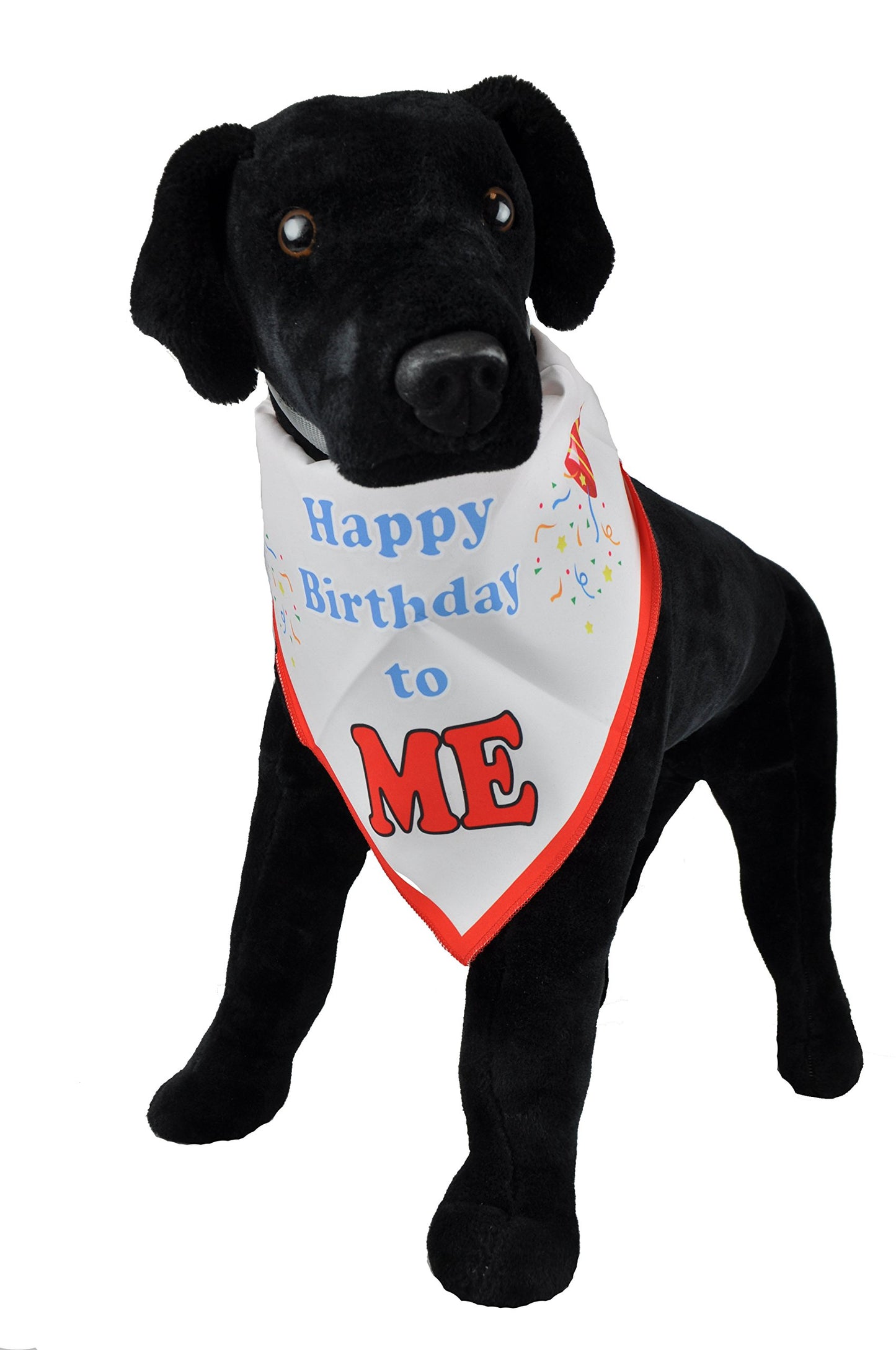 Downtown Pet Supply Premium Dog Pet Bandanas, Birthday, American Flag, Plad Scarfs for Dogs in Bulk Set - Great for Small and Large Pets