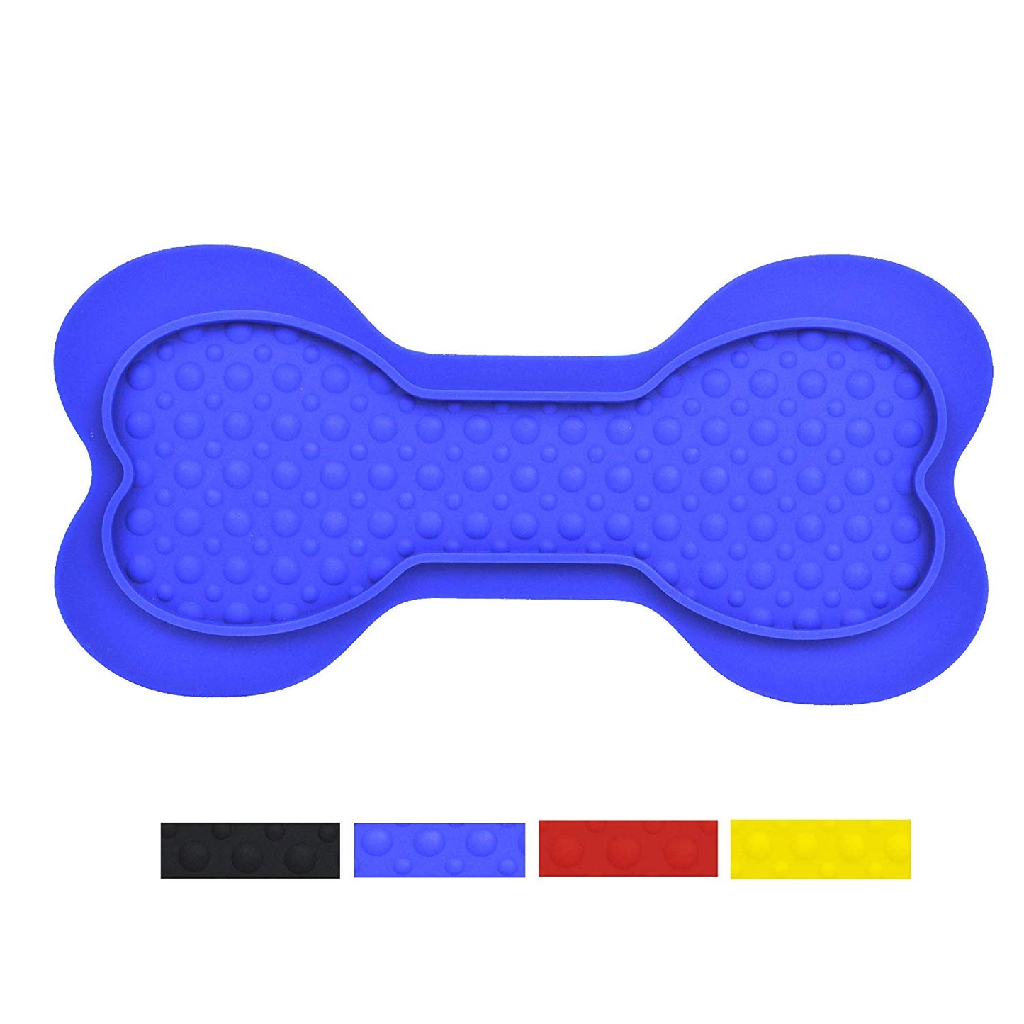 Silicon Bone Mat for Dogs - Lick Mat - Multi-Pack and Color Options