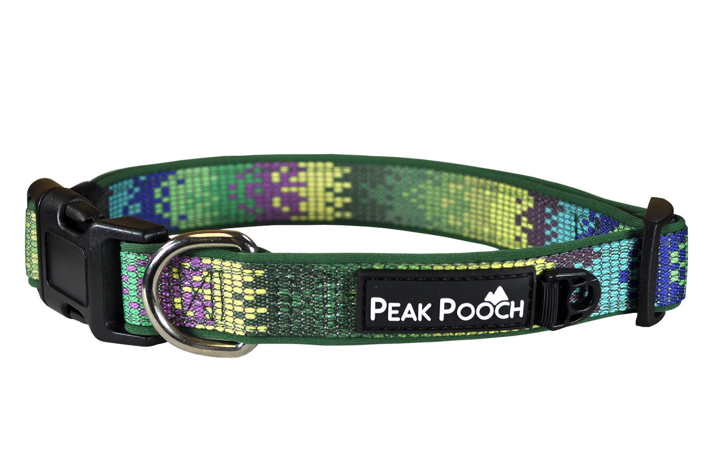 Adjustable Zen Pattern Dog Collar - Multi-Size and Color Options