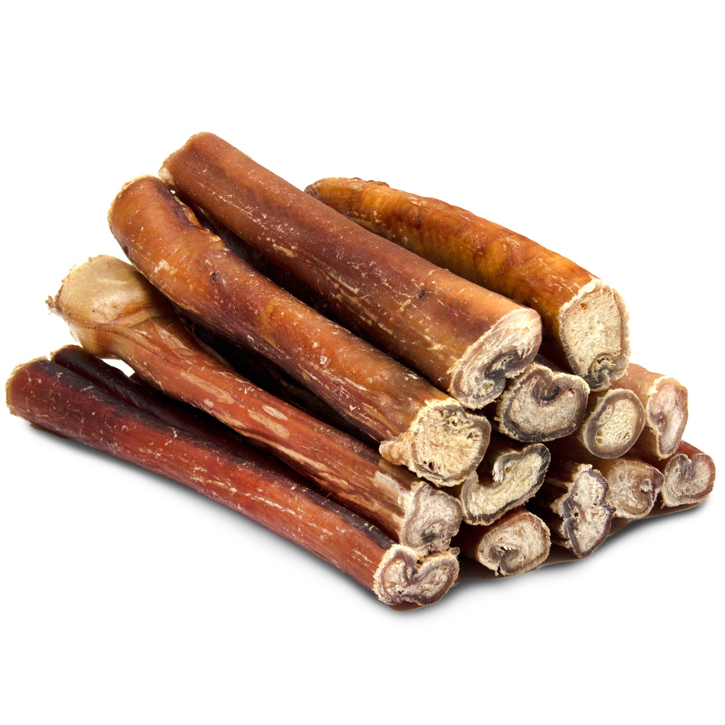 6 Inch Jumbo Thick Bully Sticks - 100% Natural Dog Chew Treat