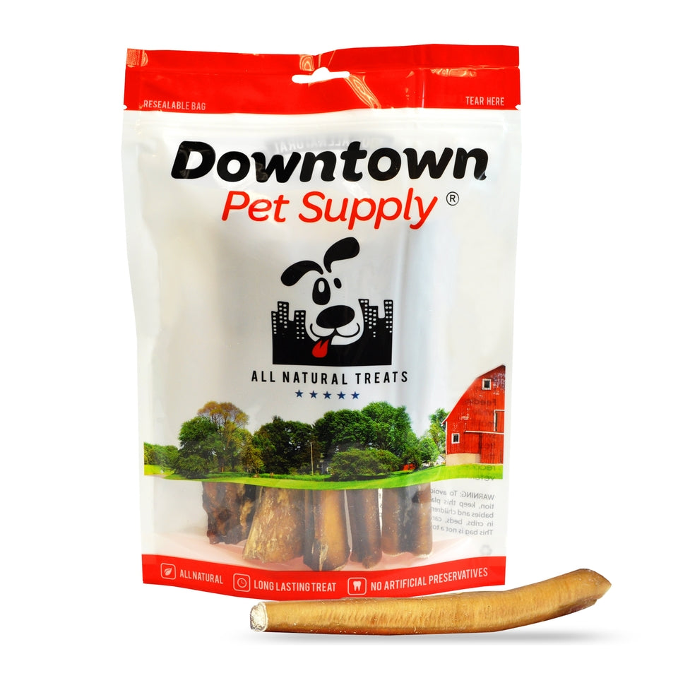 12 Inch Jumbo Bully Sticks, 100% Natural Dog Treat