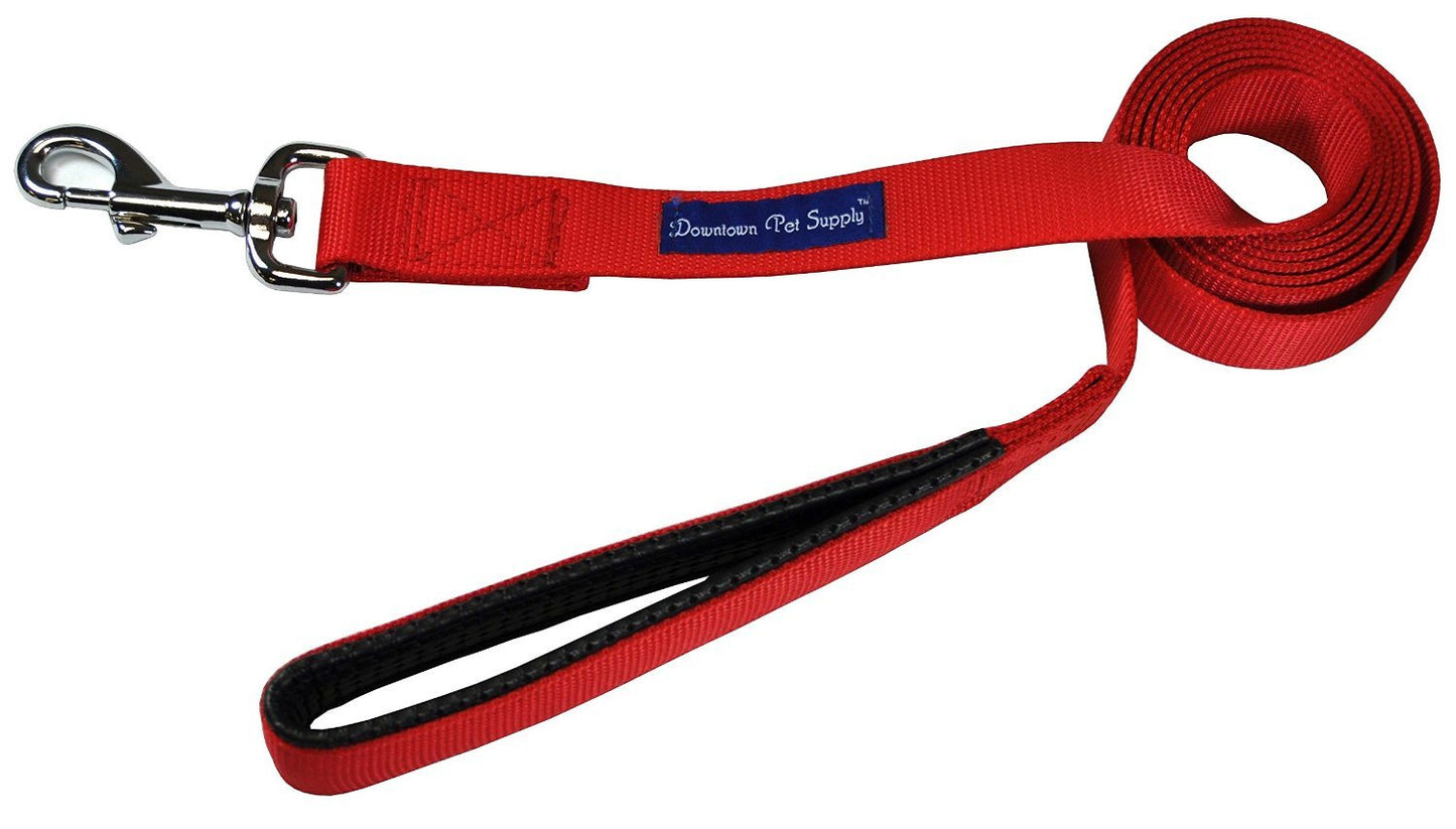 6' Padded Dog Leash - Dog Leashes - Multi-Color Options