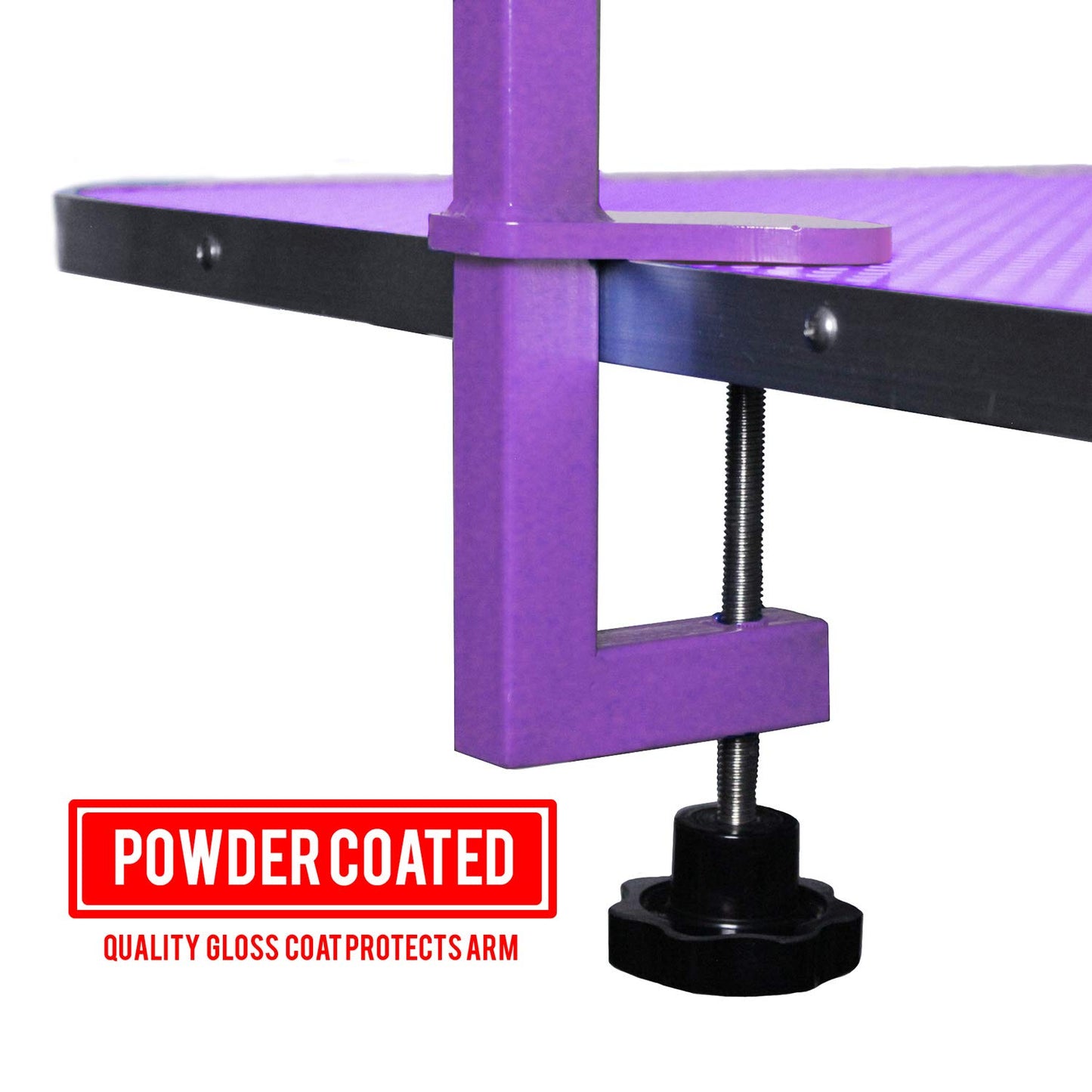 Foldable Pet Grooming Arm with Clamp, Dog Grooming loop and No Sit Haunch Holder - Innovative Portable Grooming Arms