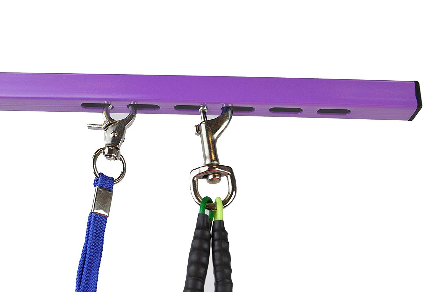 Foldable Pet Grooming Arm with Clamp, Dog Grooming loop and No Sit Haunch Holder - Innovative Portable Grooming Arms