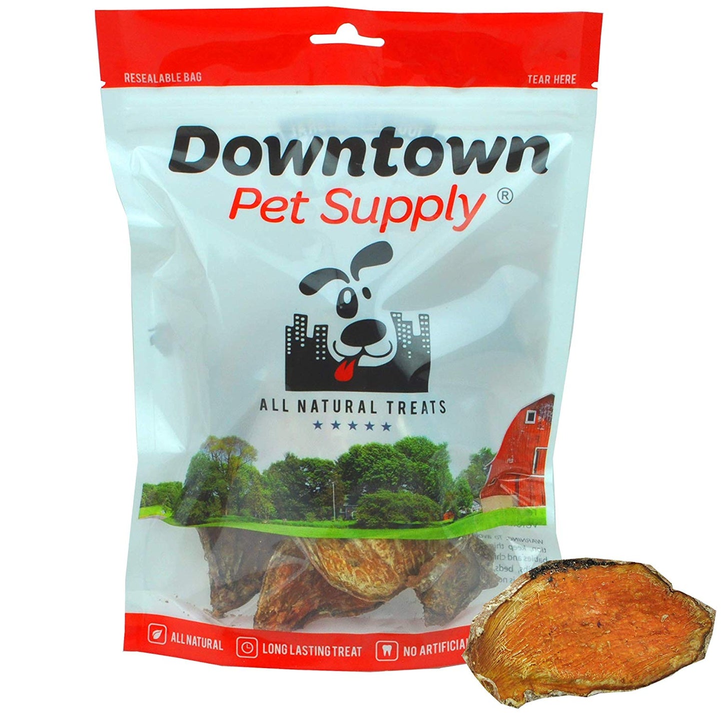 Dehydrated Sweet Potato Dog Treats - 100% Natural Chews - By Weight