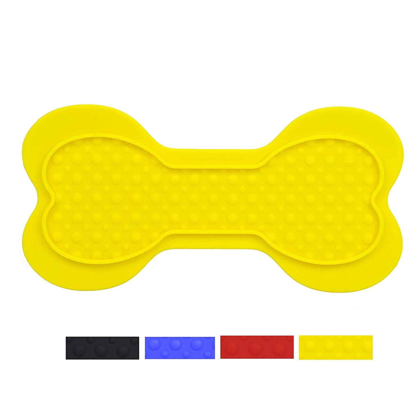 Silicon Bone Mat for Dogs - Lick Mat - Multi-Pack and Color Options