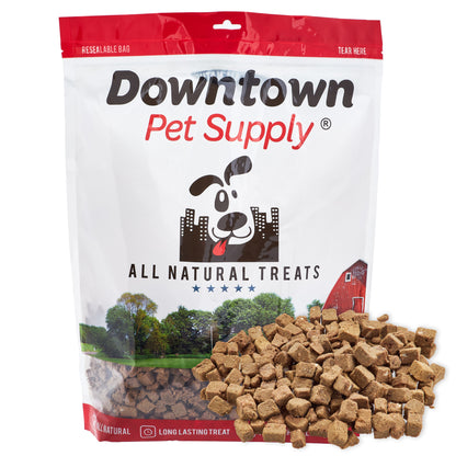 Downtown Pet Supply USA Freeze Dried Dog Chew Raw Treats Bulk, Beef, Chicken, Lamb, Duck, Minnow Bison Heart Liver Food