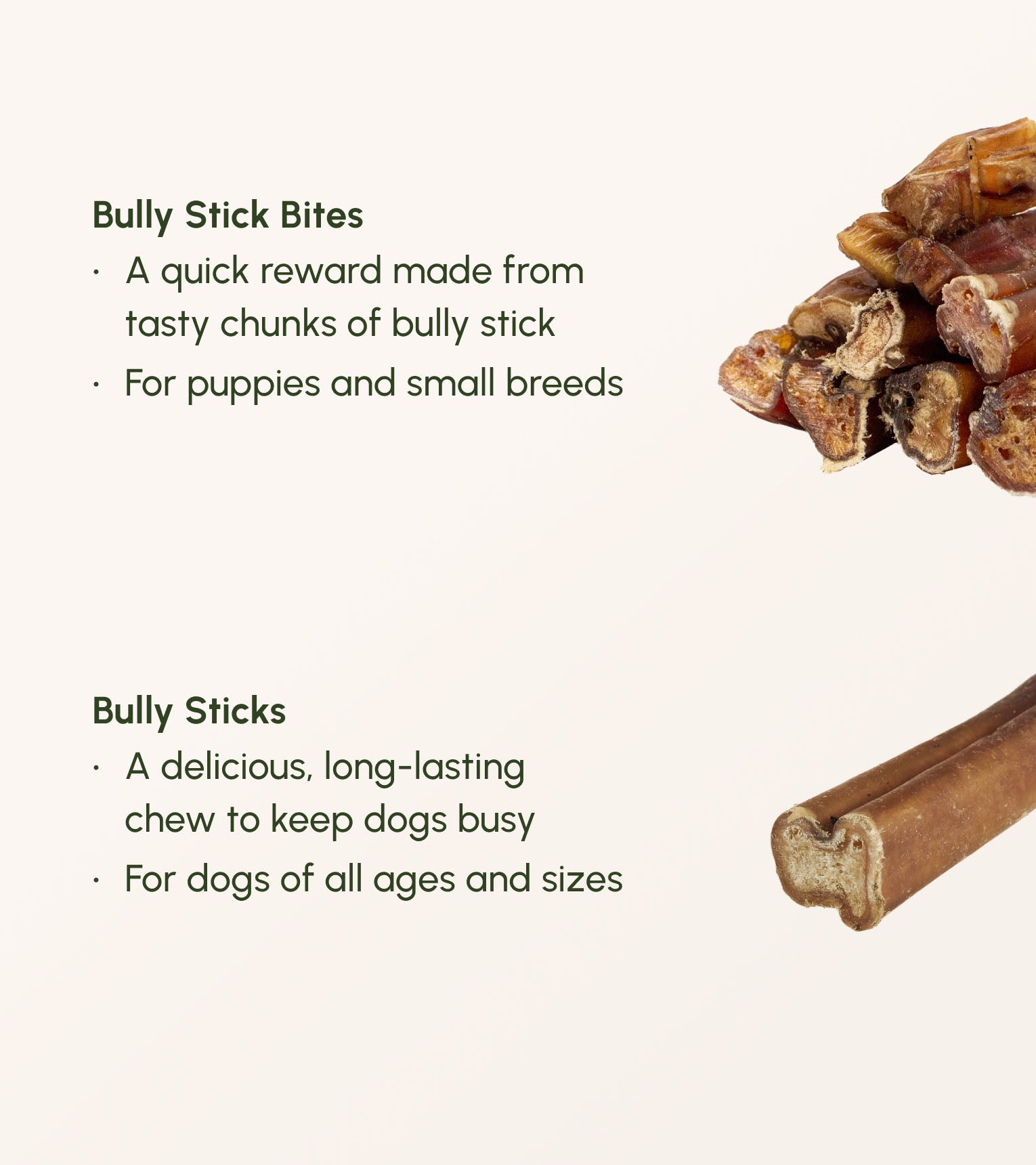 USA Bully Stick Bites