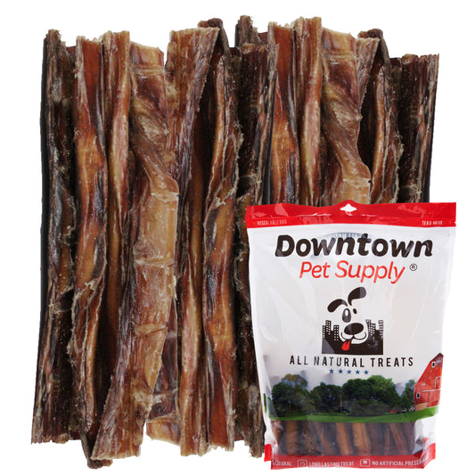 4-12" Beef Bully Sticks - Natural Dog Chew Treats - By Weight