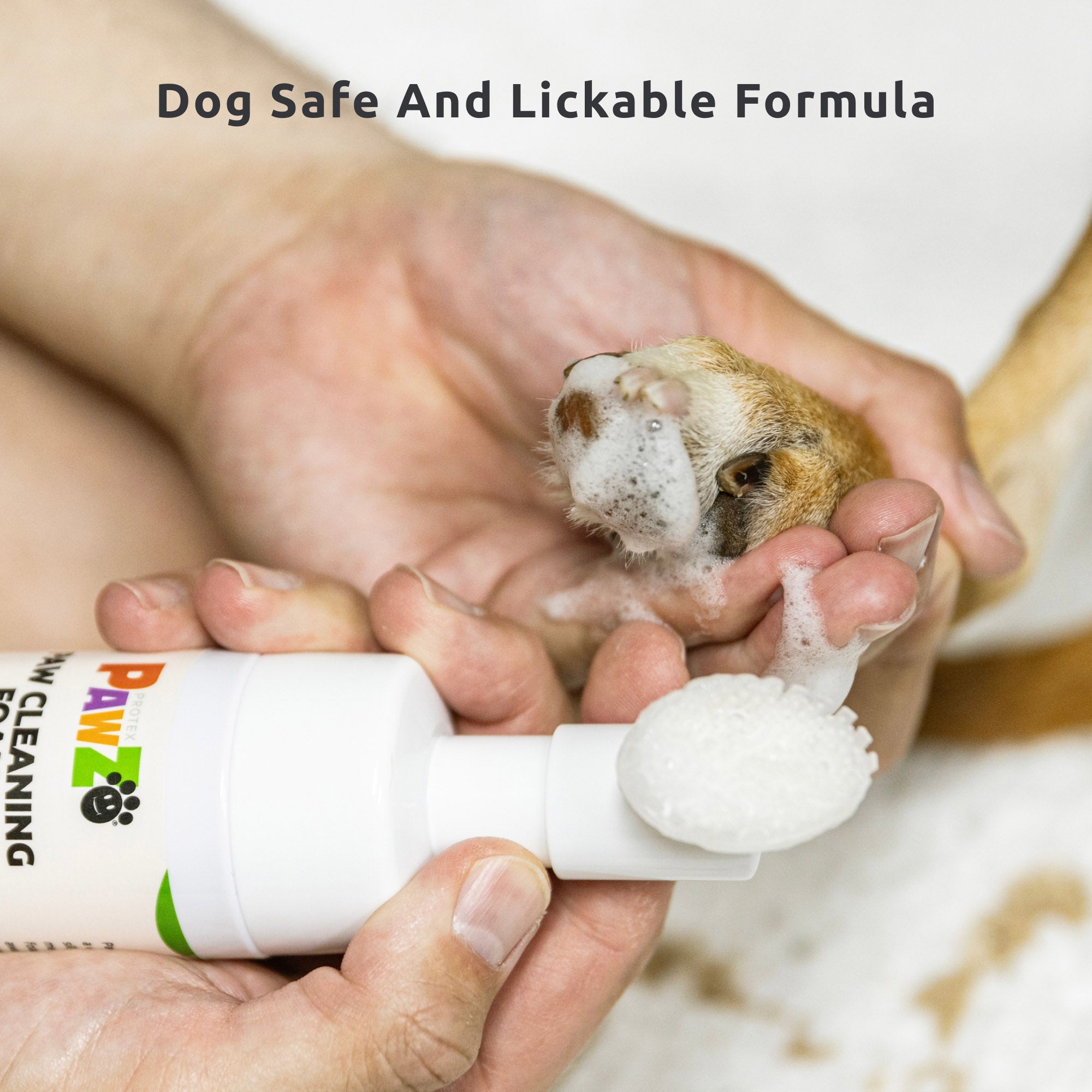 PawZ® Foaming Cleanser for Dog Paws