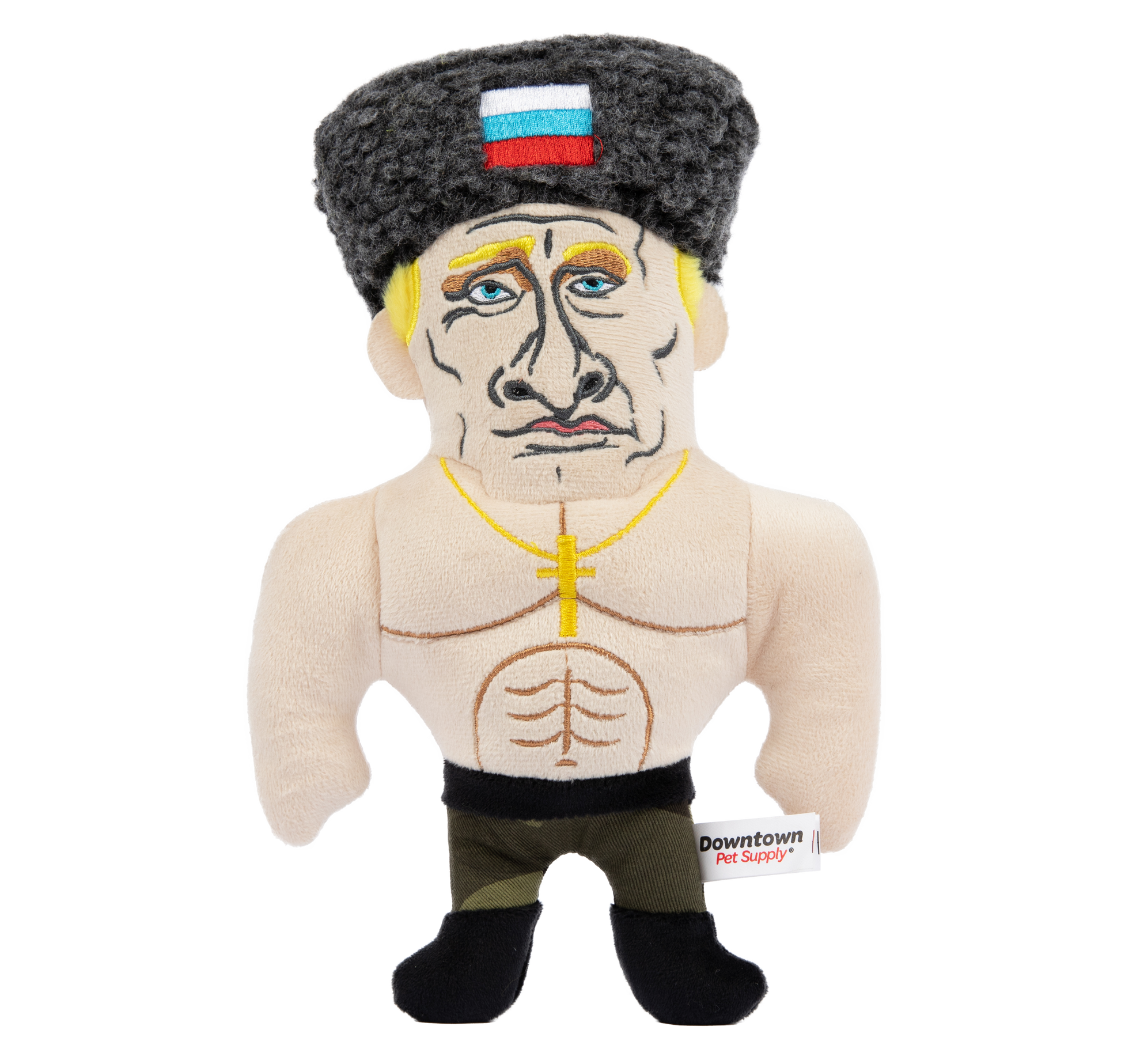 Political Dog Toys for Aggressive Chewers with Squeaker Multi