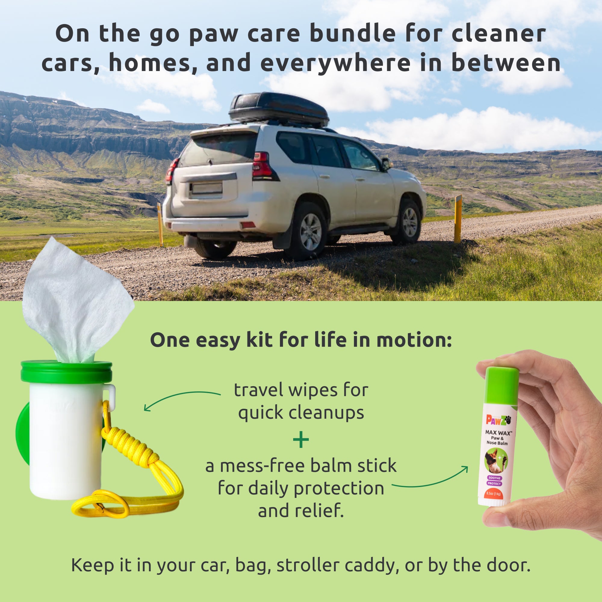 PawZ Travel Paw Care Kit – Downtown Pet Supply