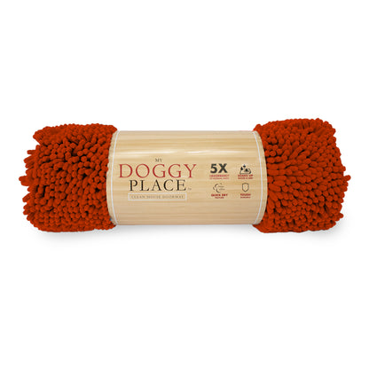 My Doggy Place - Ultra Absorbent Microfiber Dog Pet Door Mat, Durable, Quick Drying, Washable, Prevent Mud Dirt, Keep Your House Clean (Sizes: Medium, Large, X-Large Runner, Hall Runner, Half Moon)