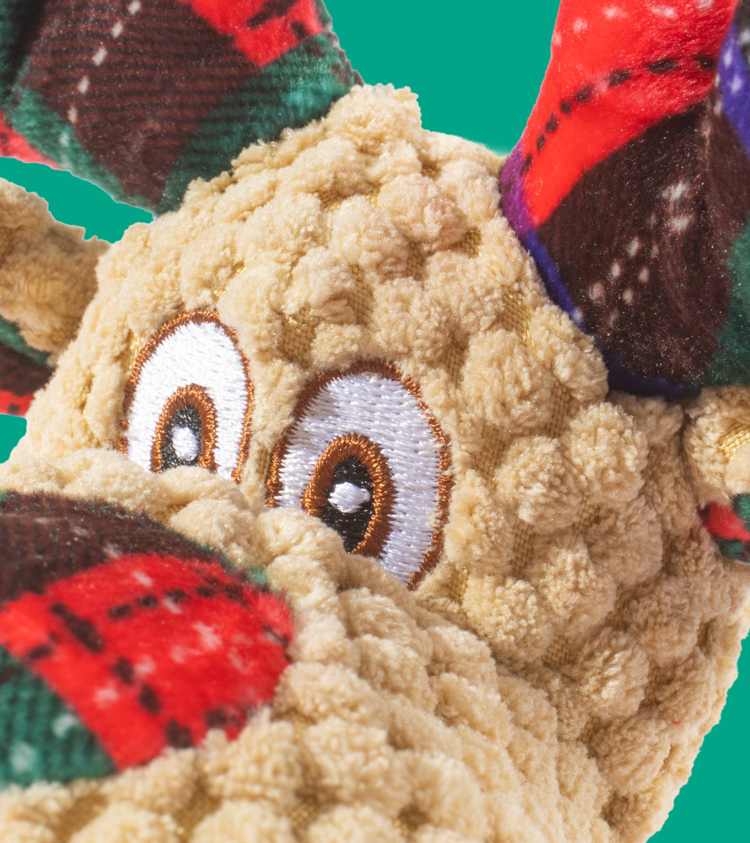 Holiday Reindeer Rope Dog Toy