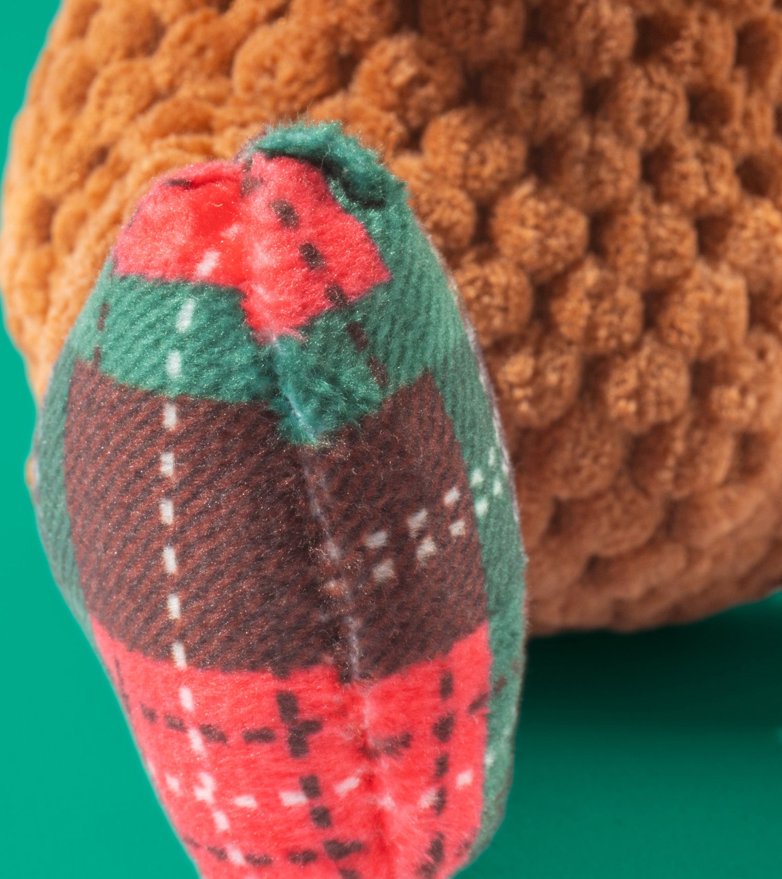 Holiday Reindeer Squeaky Dog Toy