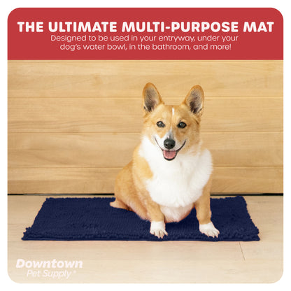 Absorbent Microfiber Dog Mat - Dog Door Mat - Multi-Pack Options