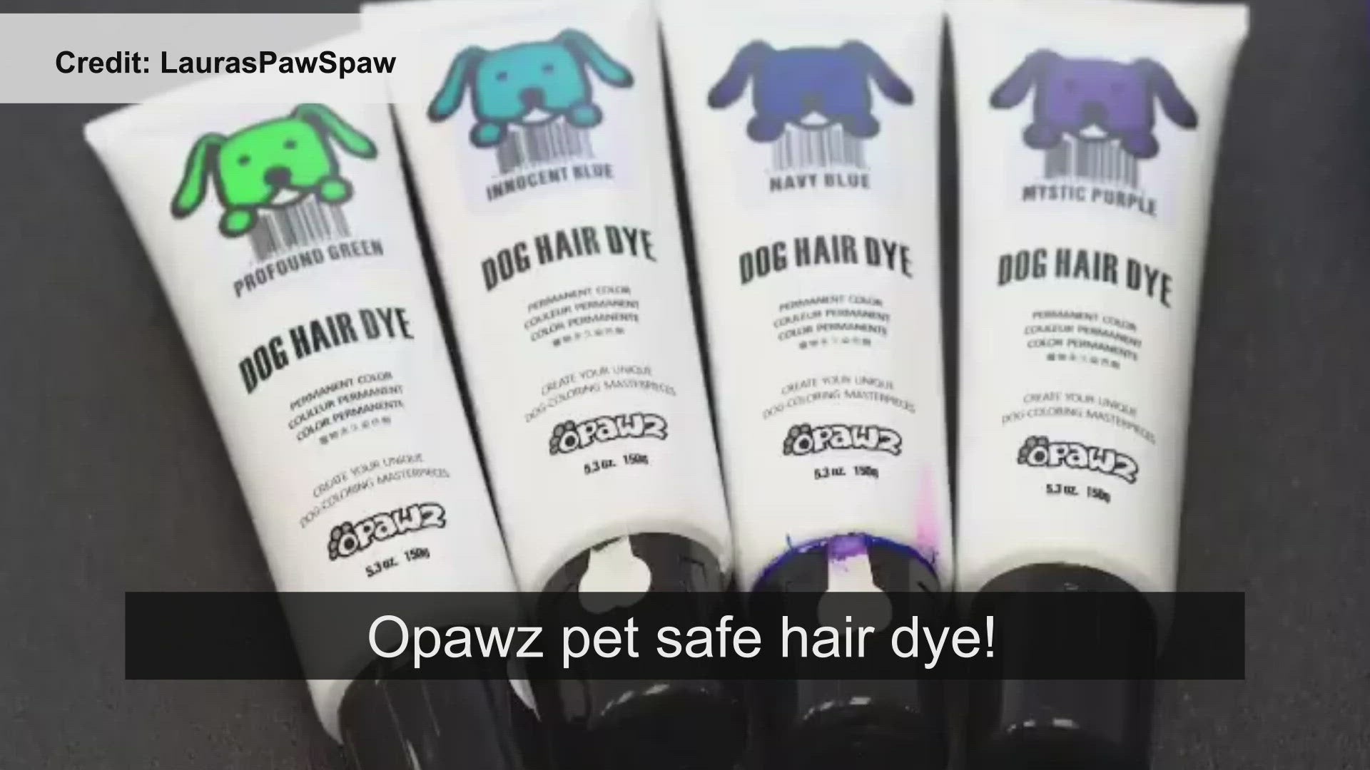 OPAWZ Permanent Pet Hair Dye, 4 oz, Innocent Blue