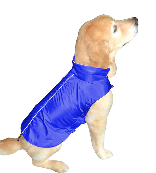 Fleece Lined Dog Jacket - Multi-Color and Size Options