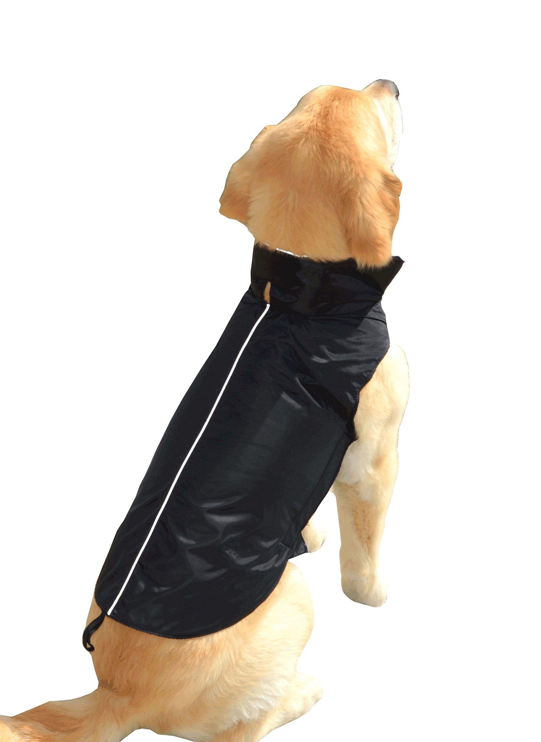 Waterproof fleece on sale lined dog coat